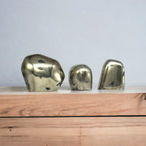 Golden Pyrite Free Forms ( Paper Weight )